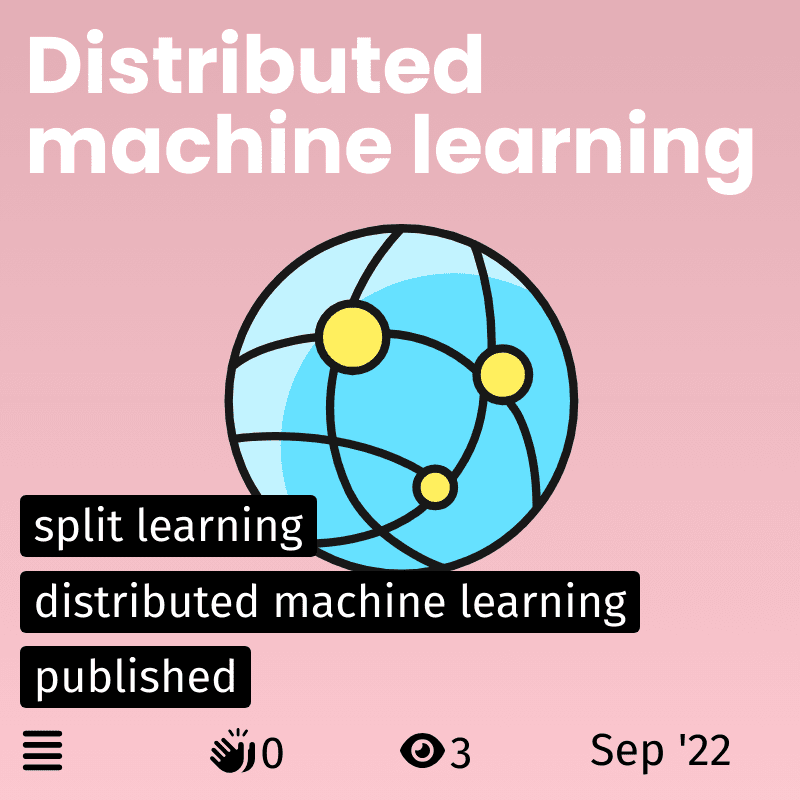 Distributed machine learning | Maarten Poirot